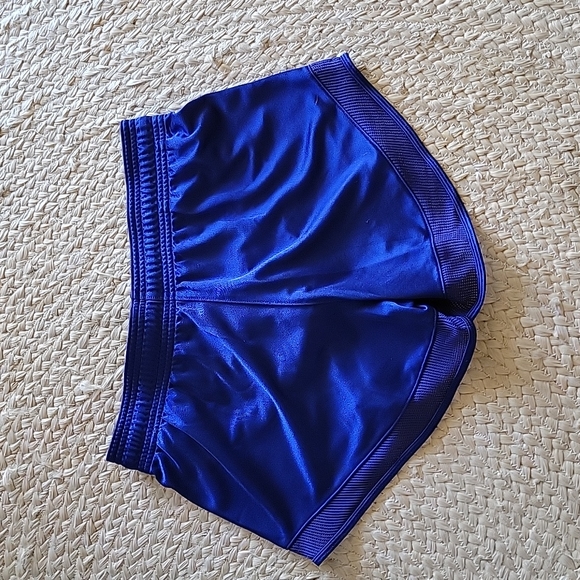 Nike Running Dry Fit Blue Gold Logo Shorts S - Picture 8 of 12